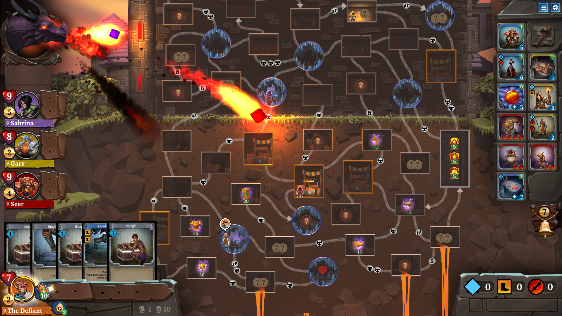 Image of Dragon Attack in Clank!