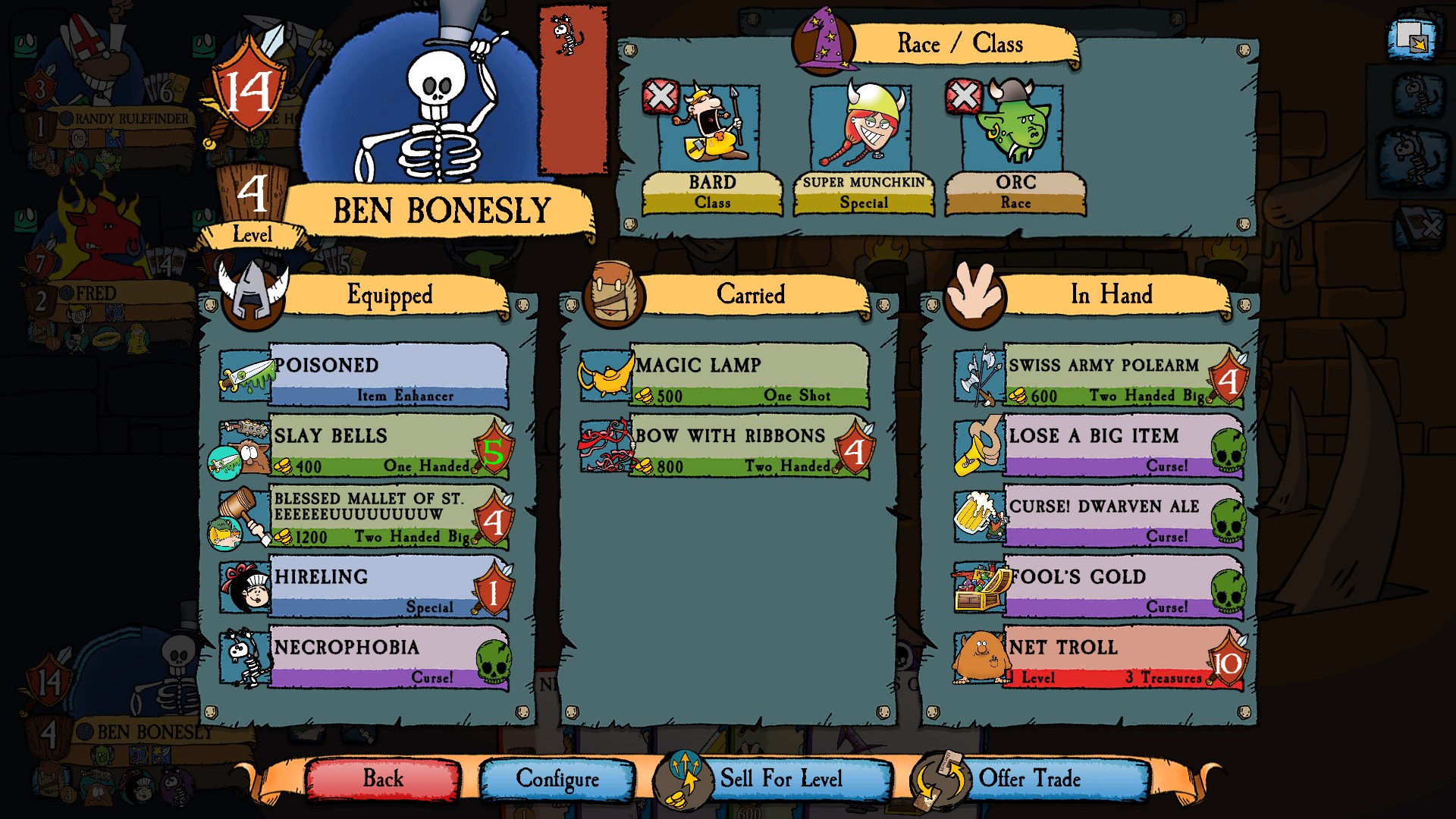 Image of Munchkin Inventory